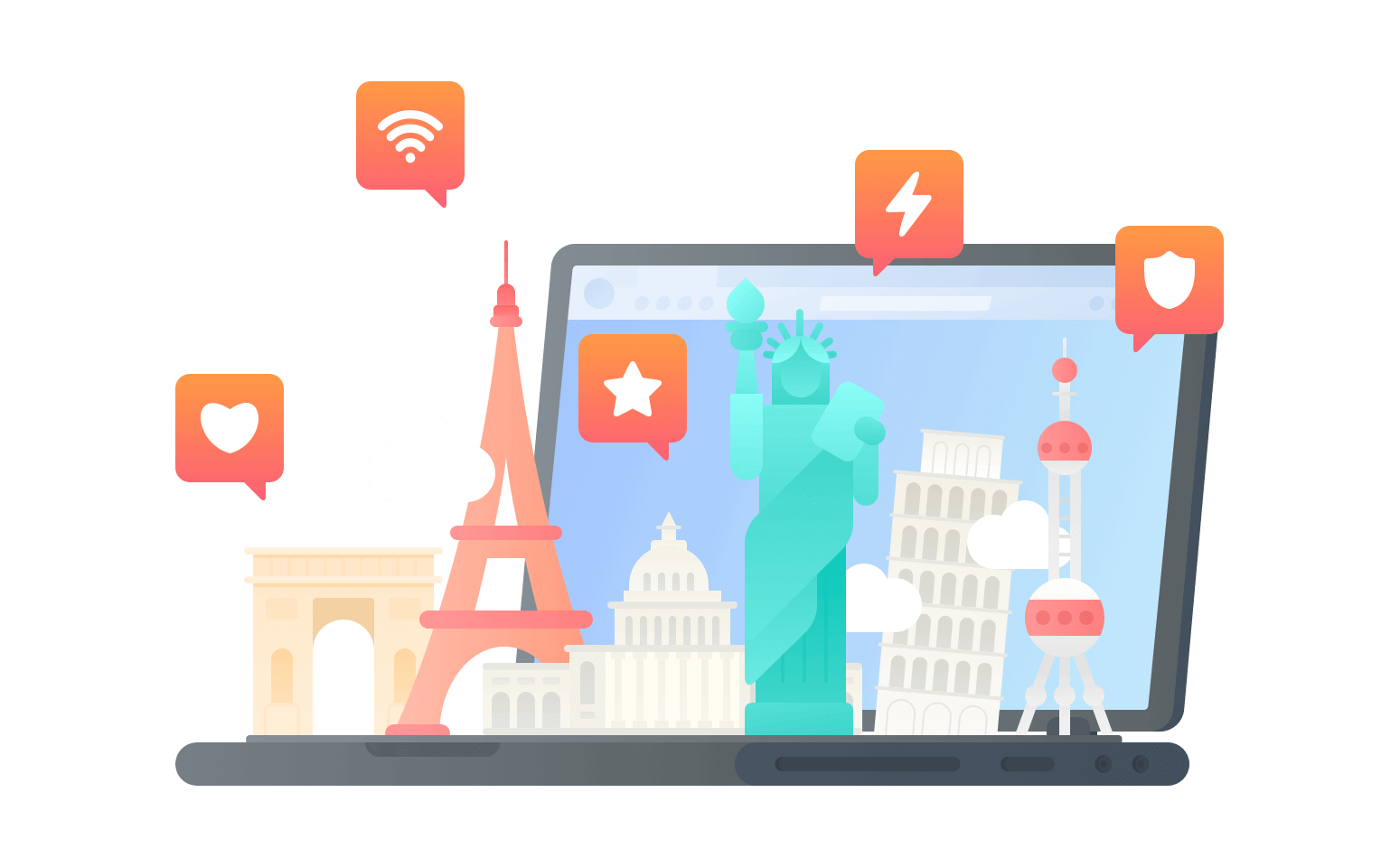 在关岛连接到中国的加速器 - 大陆VPN